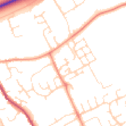 Daytime road noise heatmap for PE6 8GB
