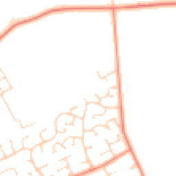 Daytime road noise heatmap for PE6 8GR