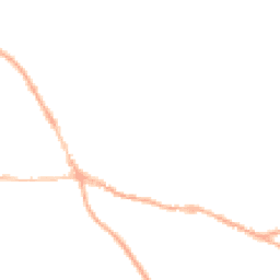 Night-time road noise heatmap for PE6 8JU