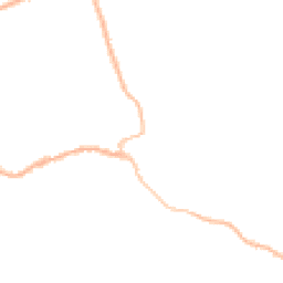 Night-time road noise heatmap for PE6 8NP