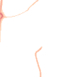 Night-time road noise heatmap for PE6 9BL