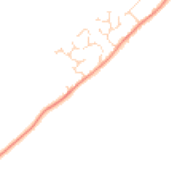 Daytime road noise heatmap for PE6 9DH