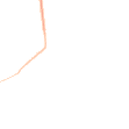 Night-time road noise heatmap for PE6 9DP