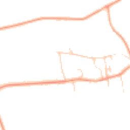 Daytime road noise heatmap for PE6 9EH