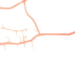 Daytime road noise heatmap for PE6 9HD