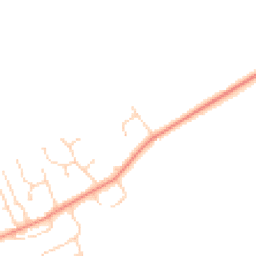 Daytime road noise heatmap for PE6 9PH