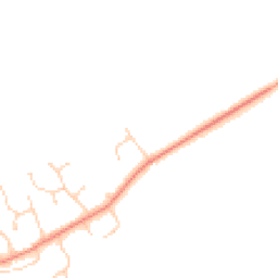 Daytime road noise heatmap for PE6 9PQ