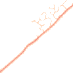 Daytime road noise heatmap for PE6 9RT