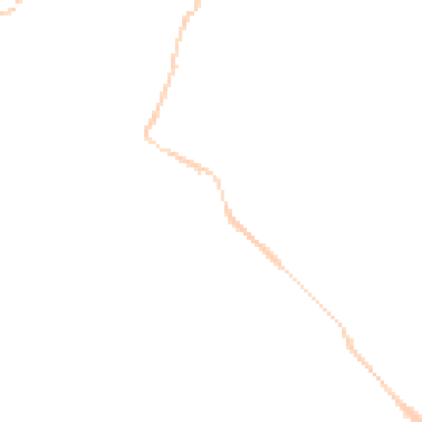 Night-time road noise heatmap for PE7 1UG