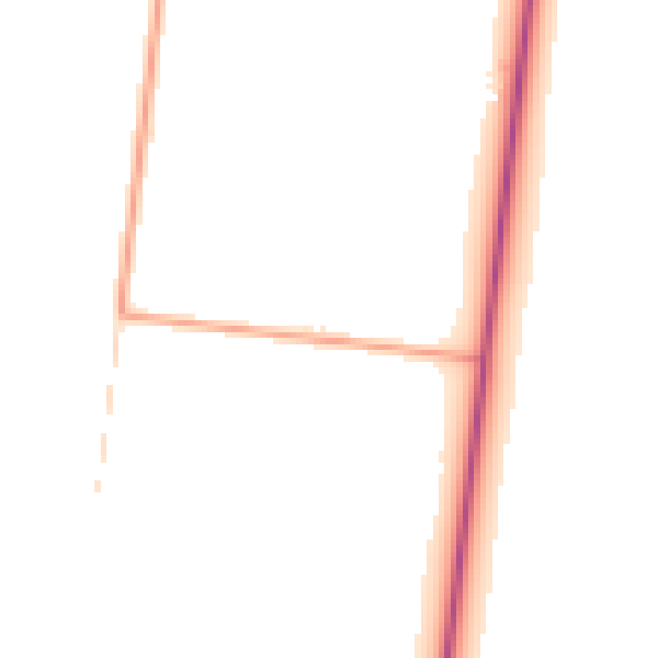 Daytime road noise heatmap for PE7 2LP