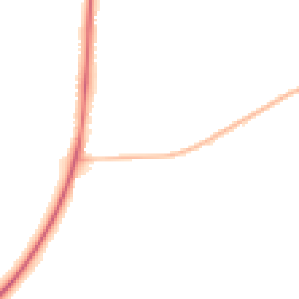 Night-time road noise heatmap for PE7 3NR