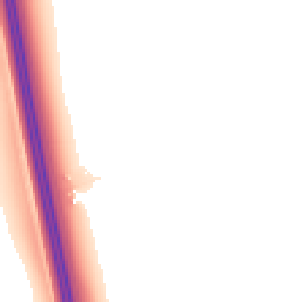 Night-time road noise heatmap for PE7 3QR