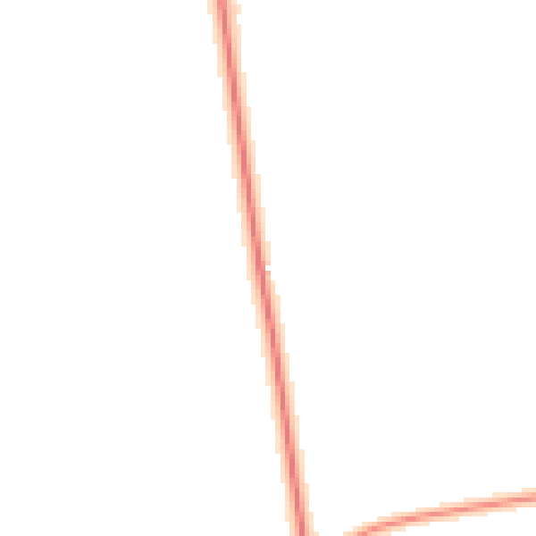 Daytime road noise heatmap for PE7 3TS