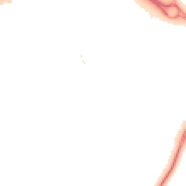 Night-time road noise heatmap for PE7 8GQ