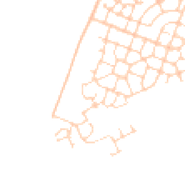 Daytime road noise heatmap for PE7 8NS