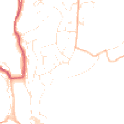 Daytime road noise heatmap for PL13 1AF