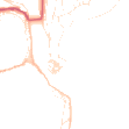 Daytime road noise heatmap for PL13 1BU