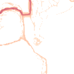 Daytime road noise heatmap for PL13 1BW