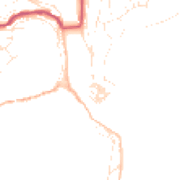 Daytime road noise heatmap for PL13 1DF
