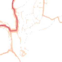 Daytime road noise heatmap for PL13 1DG