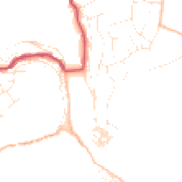 Daytime road noise heatmap for PL13 1DT