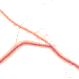 Daytime road noise heatmap for PL13 1FL
