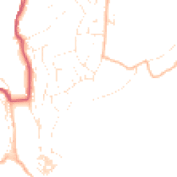 Daytime road noise heatmap for PL13 1JW