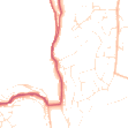 Daytime road noise heatmap for PL13 1LW