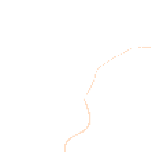 Night-time road noise heatmap for PL13 1PJ