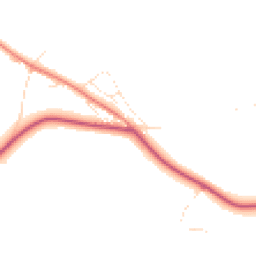Daytime road noise heatmap for PL13 1QD