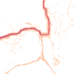 Daytime road noise heatmap for PL13 2EE