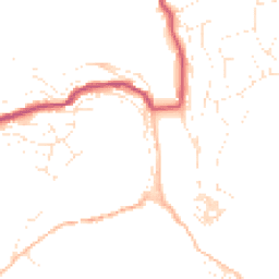 Daytime road noise heatmap for PL13 2EQ