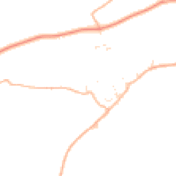 Daytime road noise heatmap for PL13 2FB
