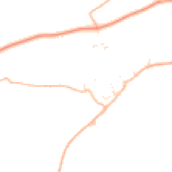 Daytime road noise heatmap for PL13 2FB
