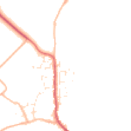 Daytime road noise heatmap for PL13 2FF