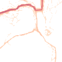 Daytime road noise heatmap for PL13 2HA
