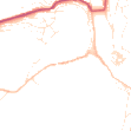Daytime road noise heatmap for PL13 2HQ