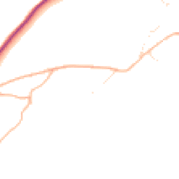 Daytime road noise heatmap for PL13 2HY