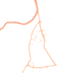 Daytime road noise heatmap for PL13 2JP