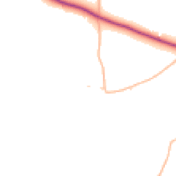 Daytime road noise heatmap for PL13 2JR