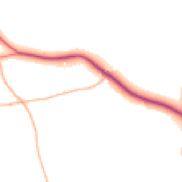 Daytime road noise heatmap for PL13 2JT