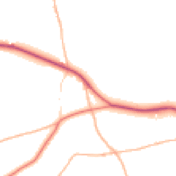 Daytime road noise heatmap for PL13 2JU