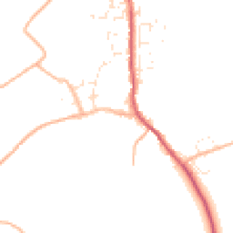 Daytime road noise heatmap for PL13 2LB