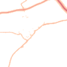 Daytime road noise heatmap for PL13 2NU
