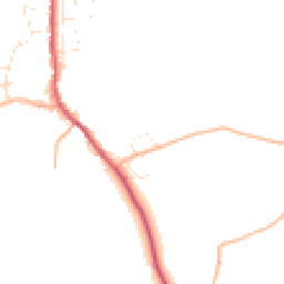 Daytime road noise heatmap for PL13 2PQ
