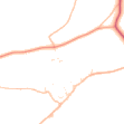 Daytime road noise heatmap for PL13 2WP