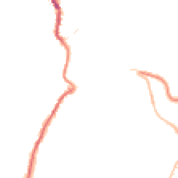 Night-time road noise heatmap for PL15 7AB