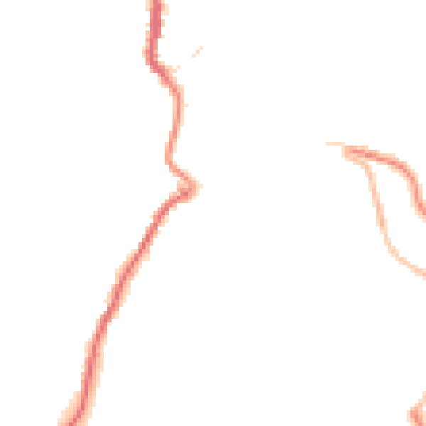 Night-time road noise heatmap for PL15 7AD
