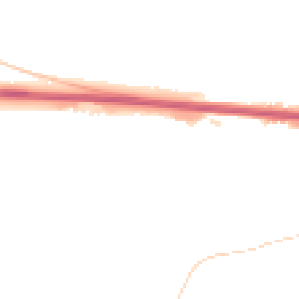 Night-time road noise heatmap for PL15 7AH