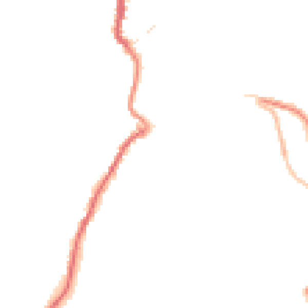 Night-time road noise heatmap for PL15 7AP